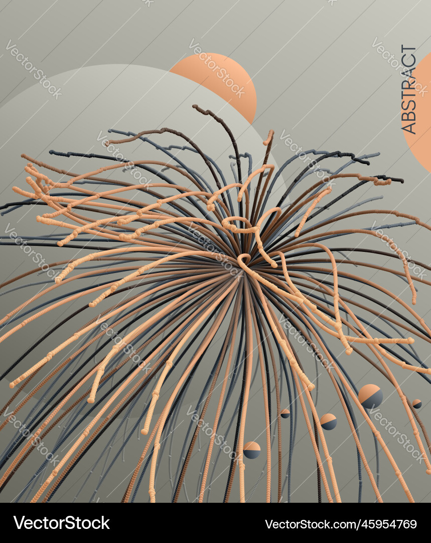 Sci-fi background point explode array Sci-fi background point explode array vector image