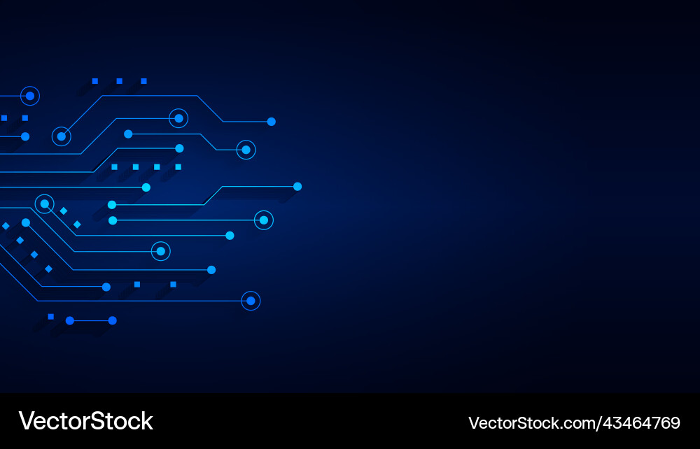 Technology background with hi-tech digital data Technology background with hi-tech digital data Vector Image
