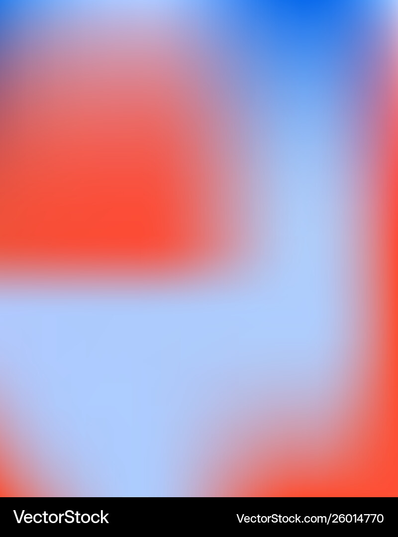 Gradient mesh painted in different colors vector image