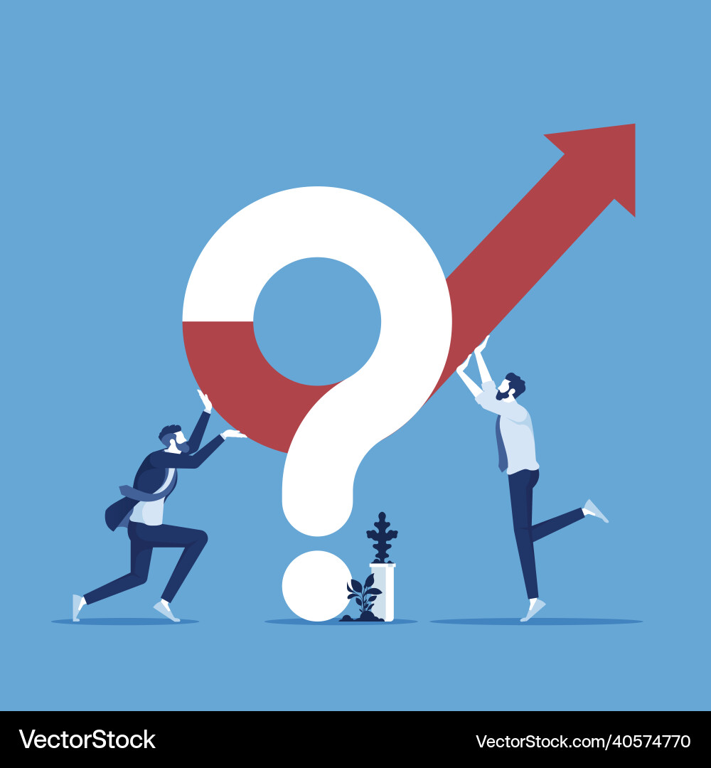 Teamwork and solving problem-collaboration concept Teamwork and solving problem-collaboration concept vector image