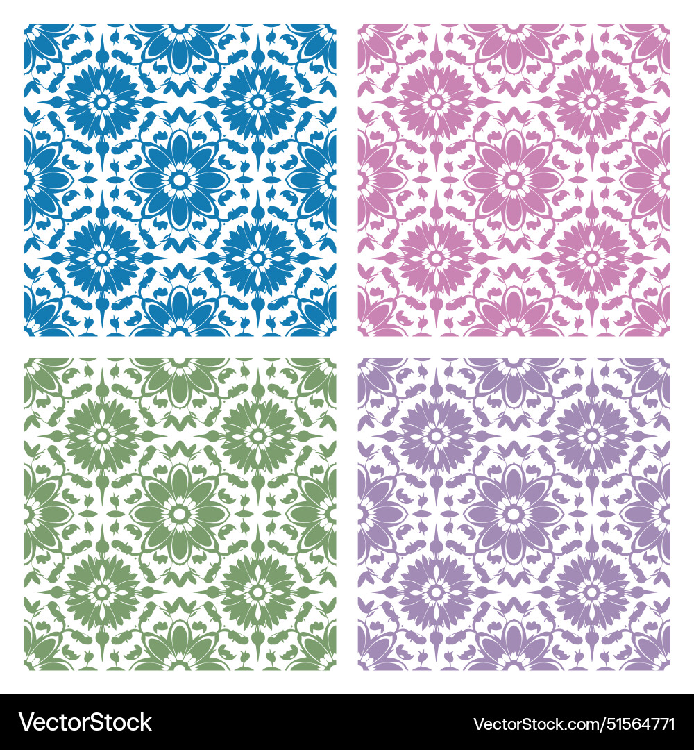 Abstract seamless pattern in arabian style Vector Image