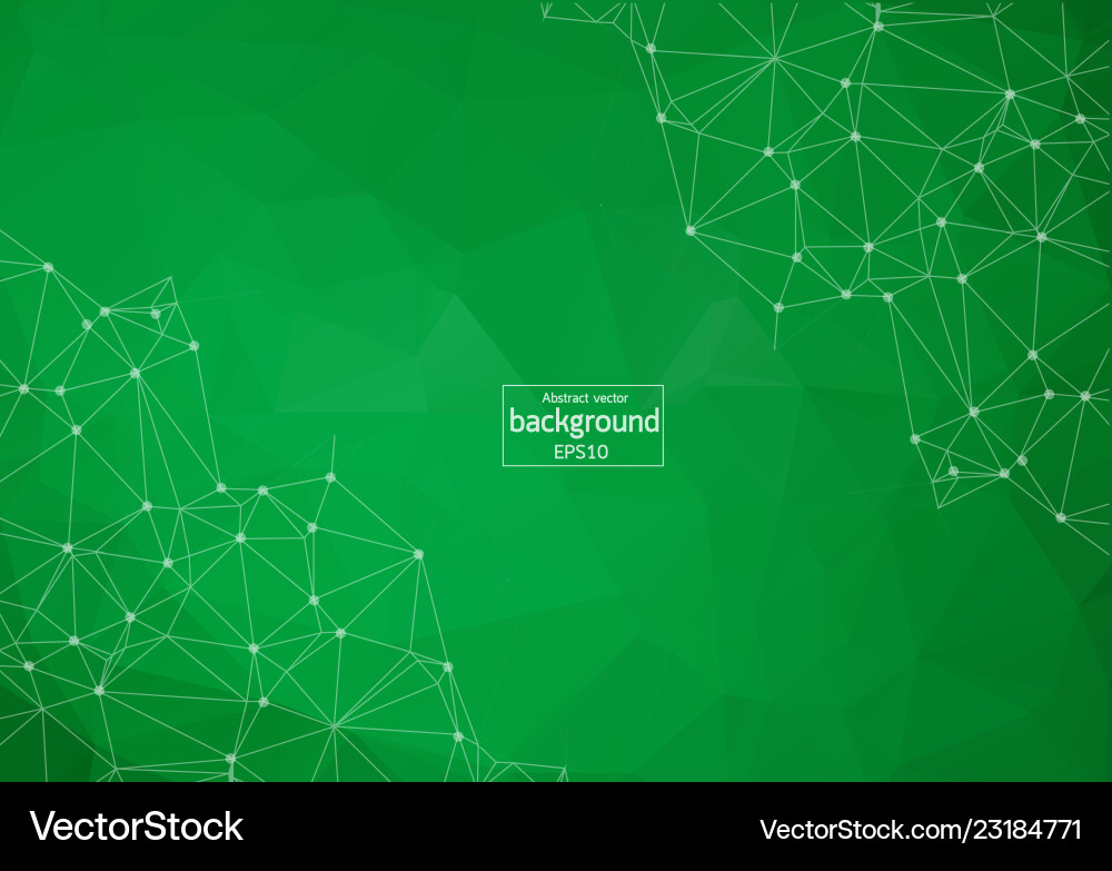 Light green background with dots and lines design Light green background with dots and lines design vector image