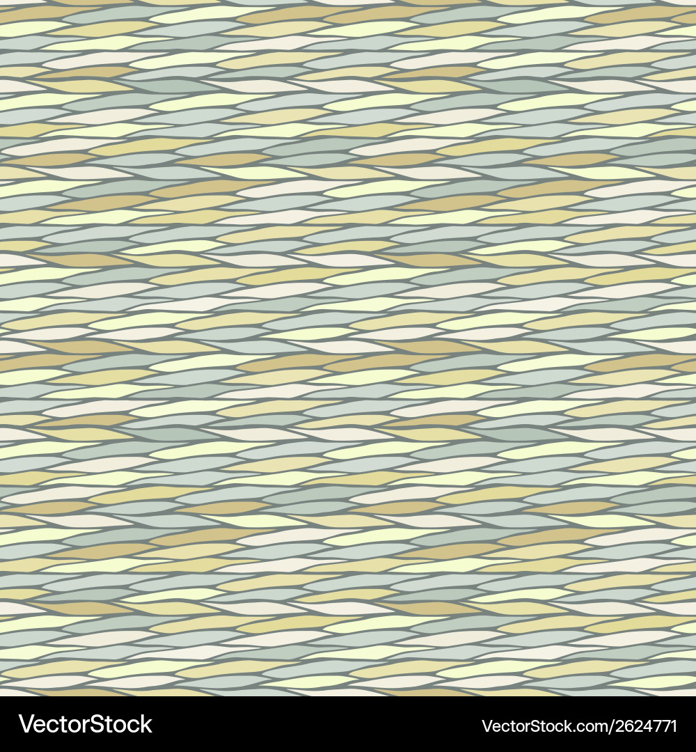 Seamless pattern with abstract waves texture vector image