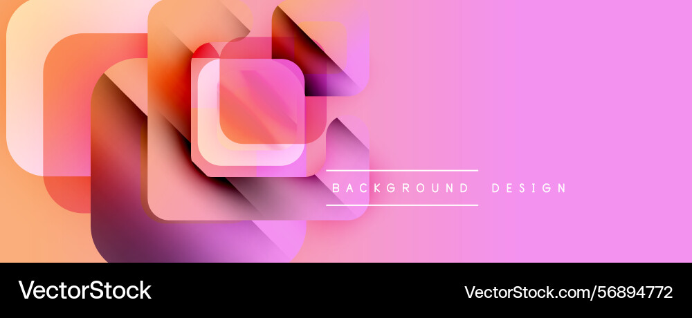 Abstract geometric shapes overlap creating Abstract geometric shapes overlap creating vector image