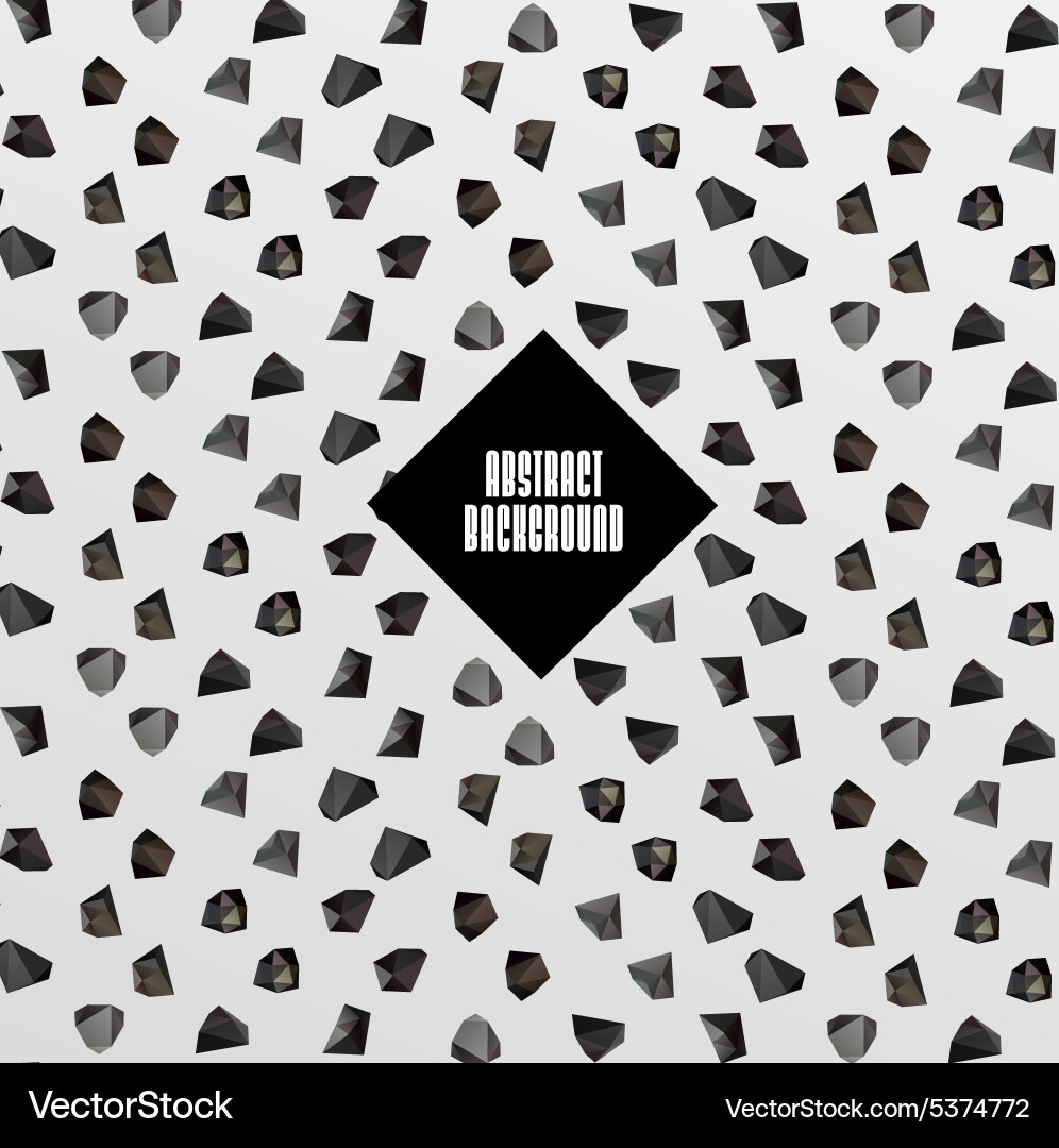 Abstract modern background with polygons design Vector Image