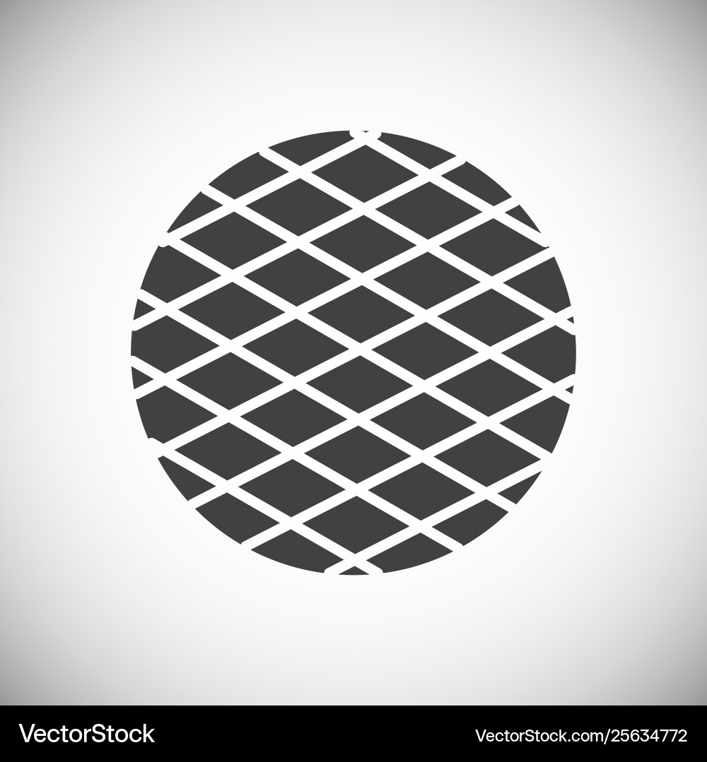 Cookie icon on background for graphic and web Cookie icon on background for graphic and web Vector Image