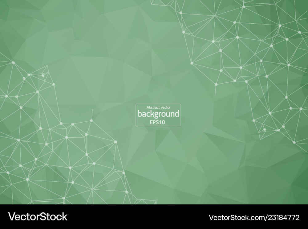 Hexagonal Tech Background vector image