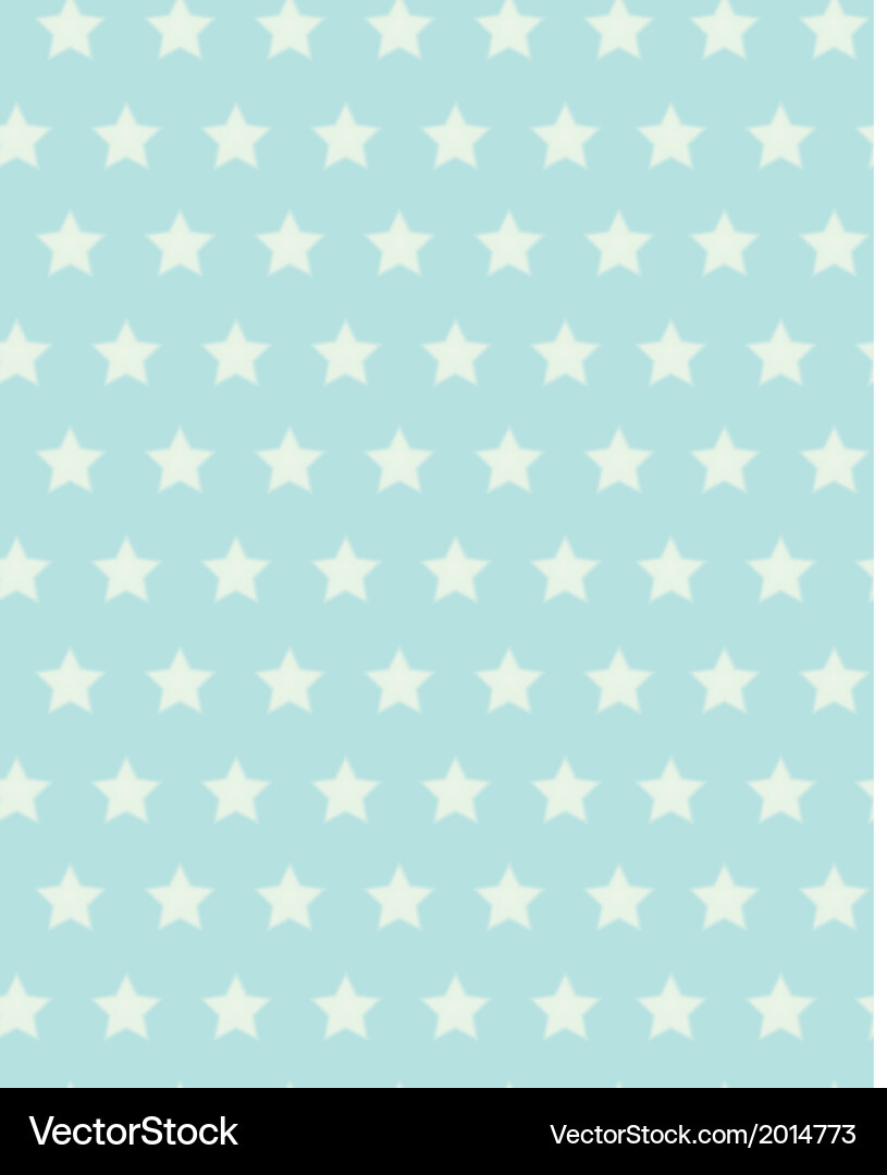 Star Seamless Pattern vector image