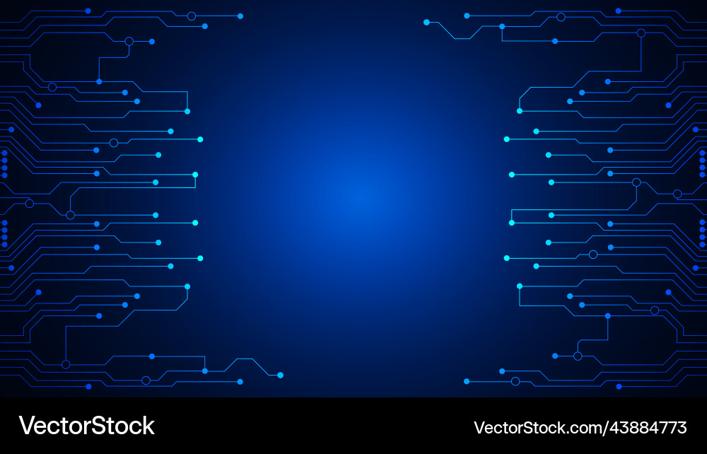 Technology background with hi-tech digital data Technology background with hi-tech digital data vector image