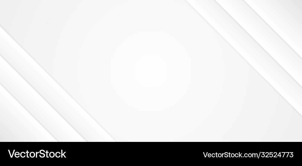 White abstract background overlap shape design White abstract background overlap shape design vector image