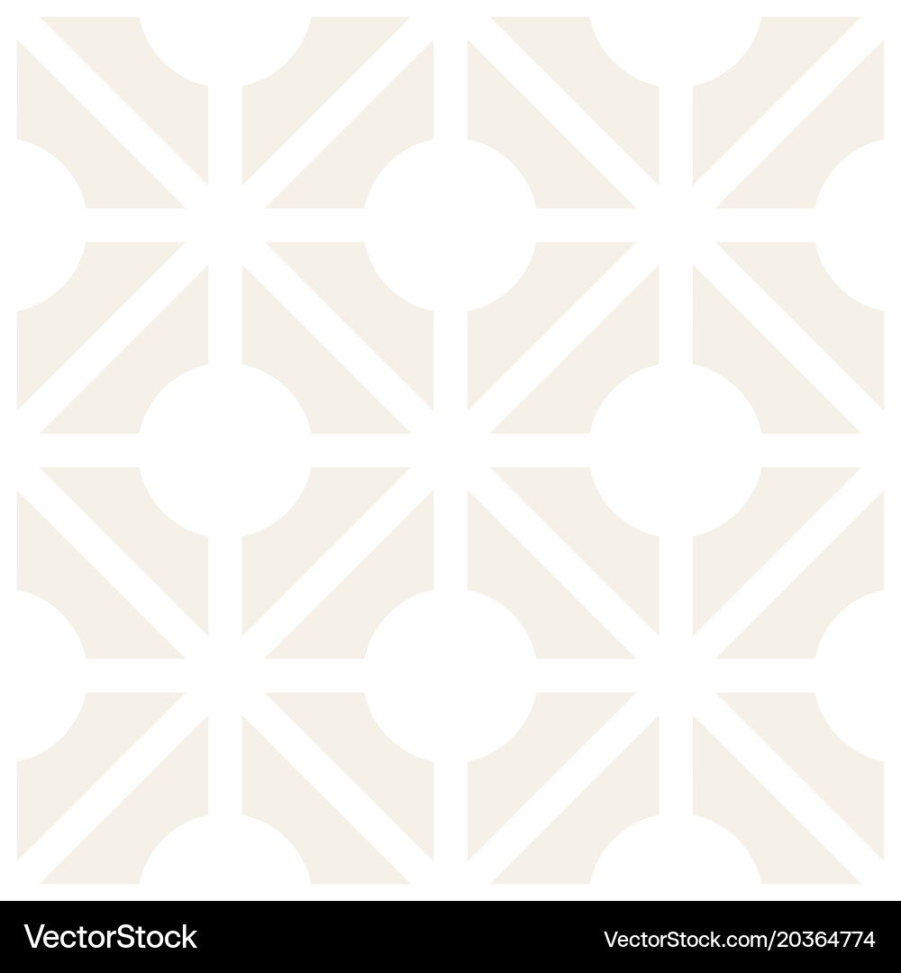 Abstract geometric lines lattice pattern seamless vector image