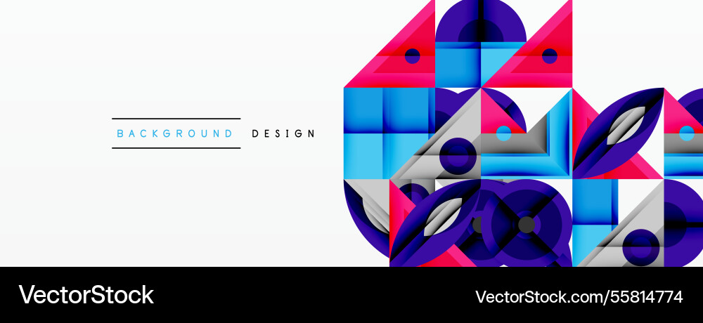 Dynamic geometric composition with sharp angles Dynamic geometric composition with sharp angles Vector Image