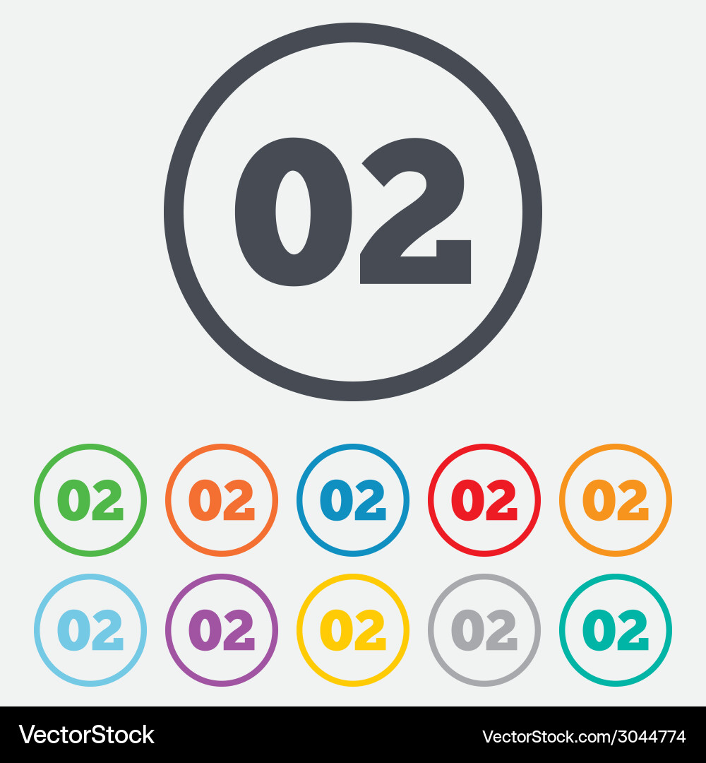 Second step sign loading process symbol Vector Image