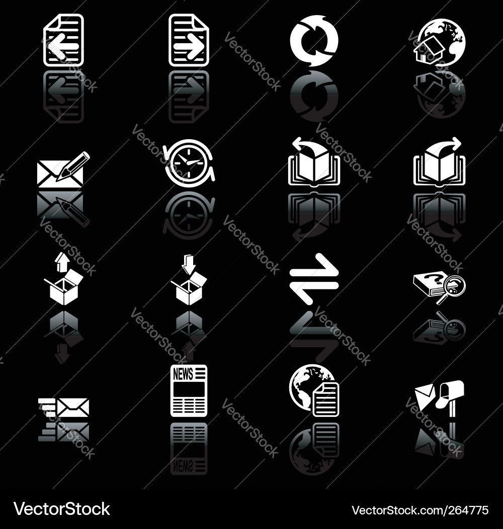 Browser Icon Collection vector image