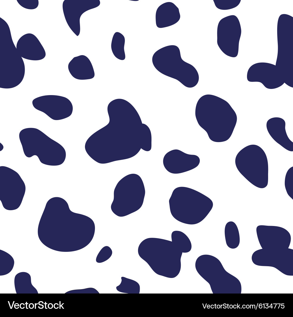Dalmatian Spot Pattern vector image