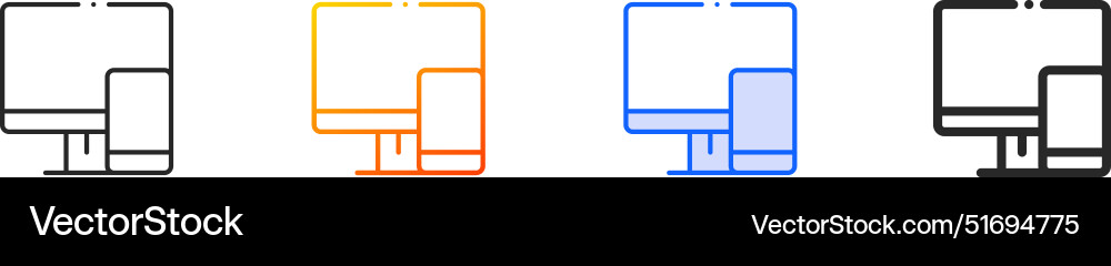 Data analysis iconthin linear gradient blue Data analysis iconthin linear gradient blue vector image