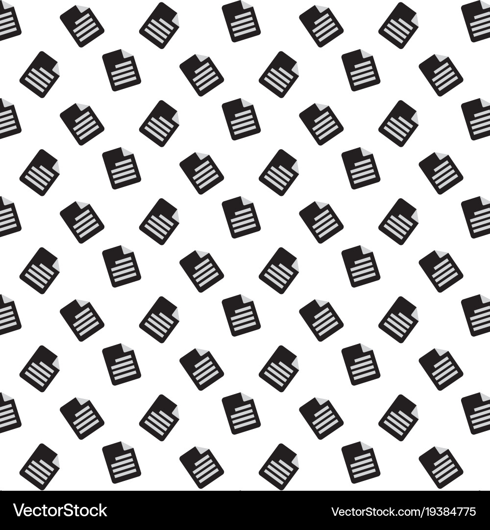 Document icon background vector image
