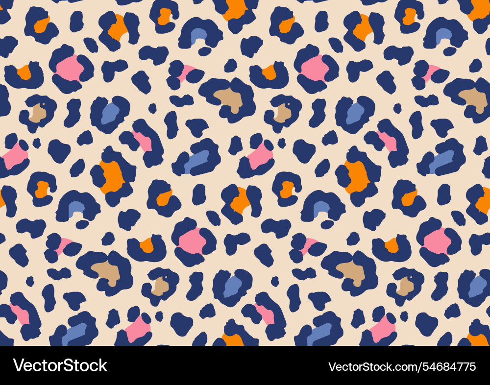 Leopard Cheetah Pattern vector image