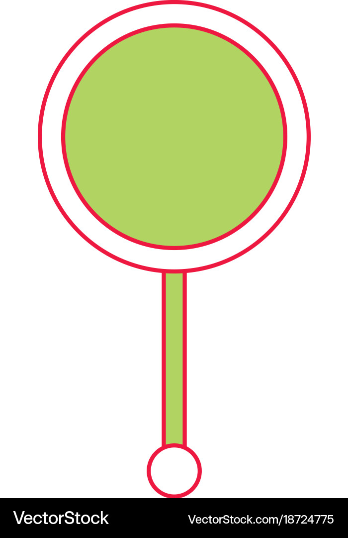Marker signal traffic navigation icon vector image