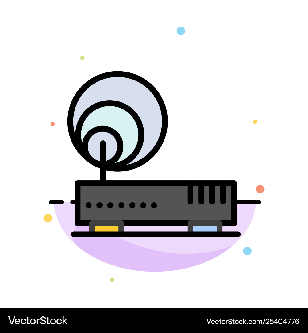 Connection hardware internet network abstract Vector Image