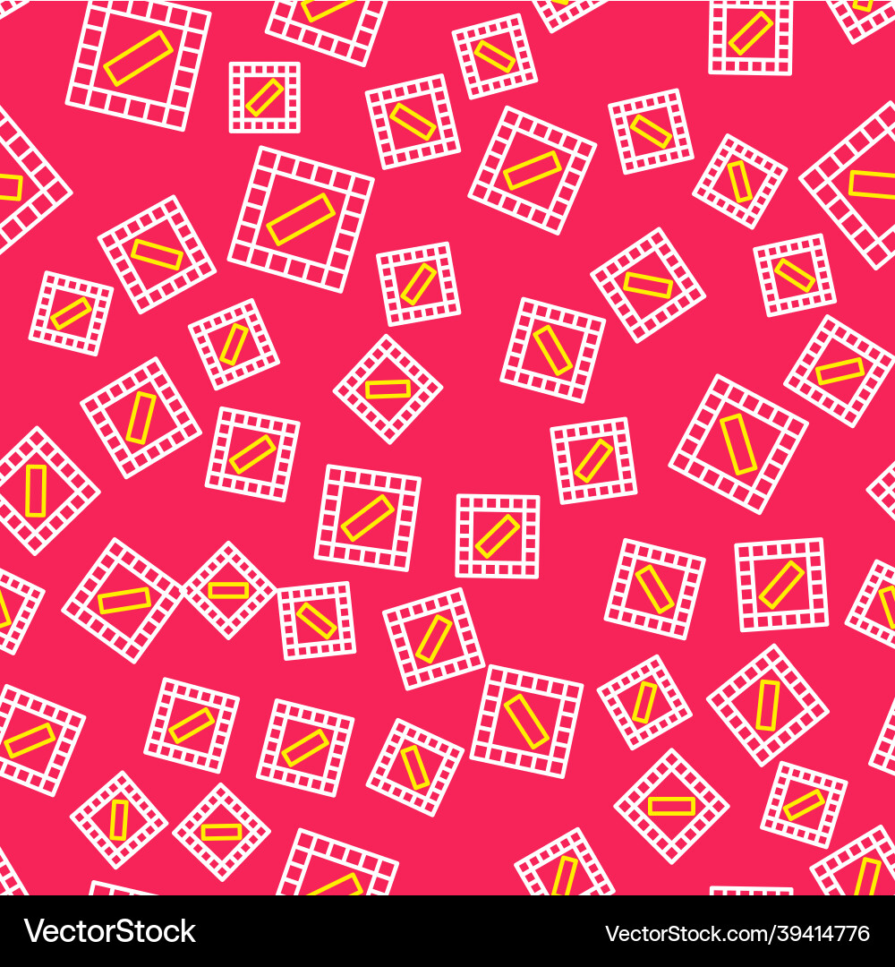 Line board game icon isolated seamless pattern Line board game icon isolated seamless pattern Vector Image