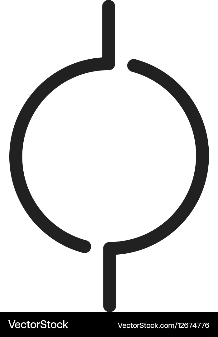 Open connection Vector Image