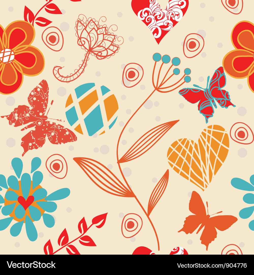 Seamless pattern Vector Image