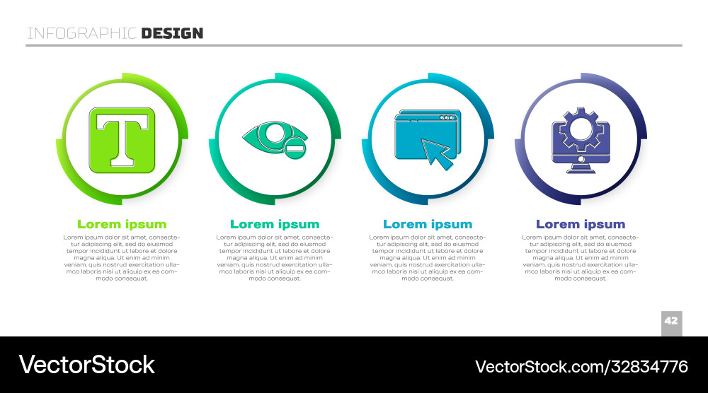 Set text red eye effect web design Set text red eye effect web design vector image