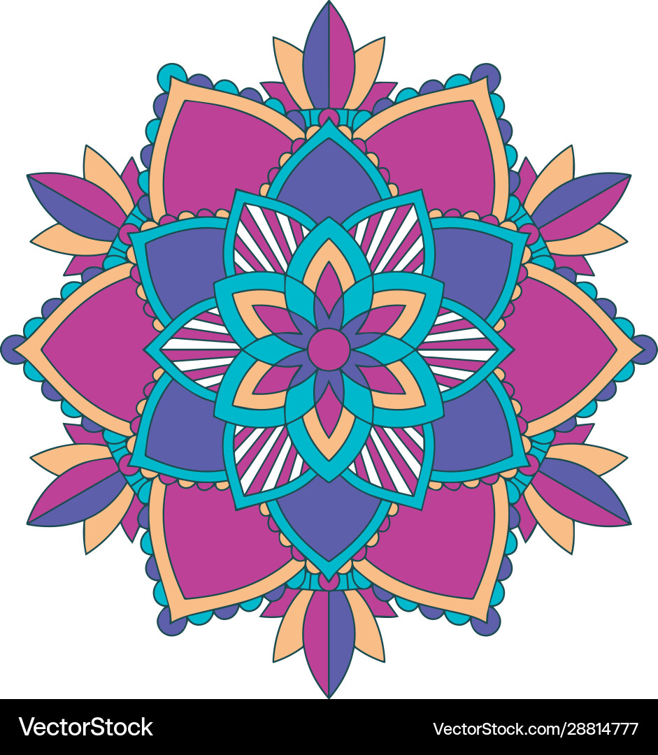 Mandala patterns on isolated background Mandala patterns on isolated background Vector Image