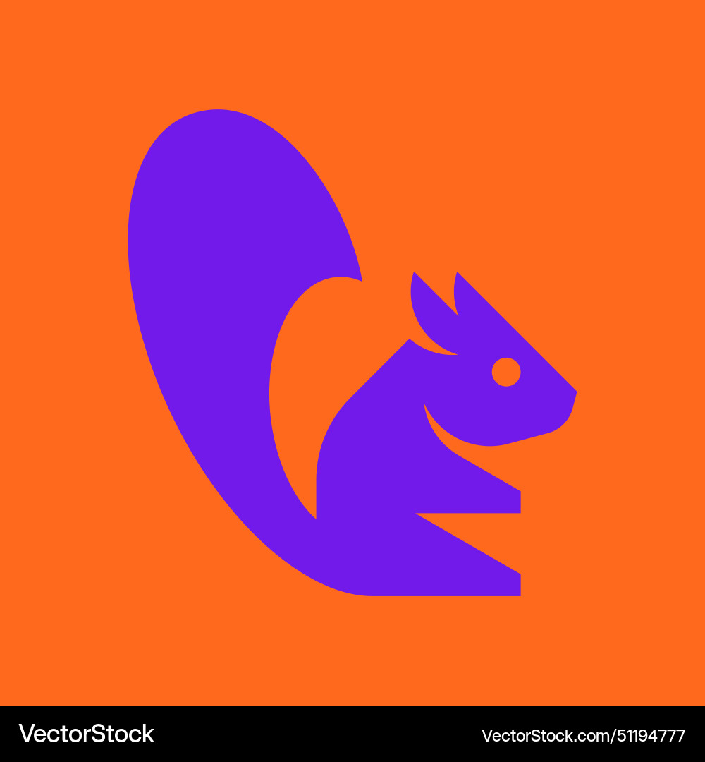 Squirrel logo Royalty Free Vector Image - VectorStock