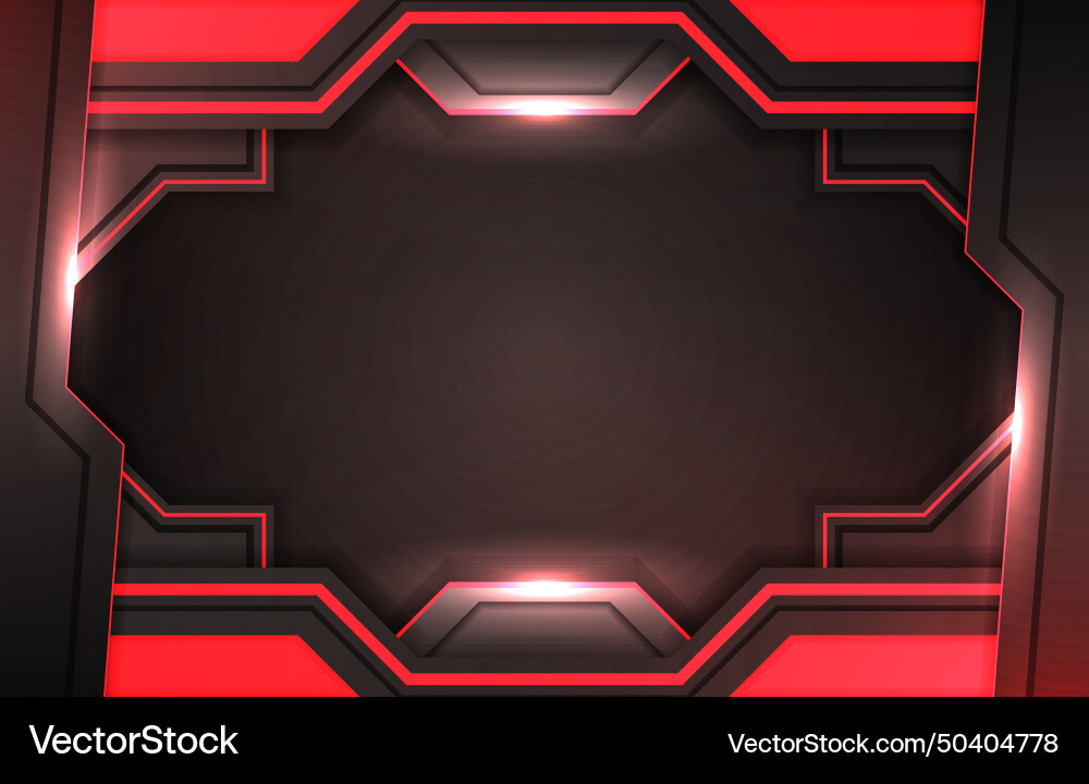 Modern background red with element Modern background red with element Vector Image