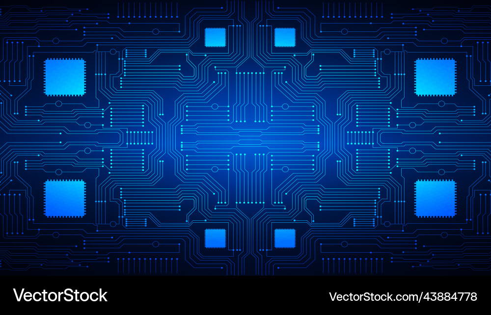 Technology background with hi-tech digital data Technology background with hi-tech digital data Vector Image
