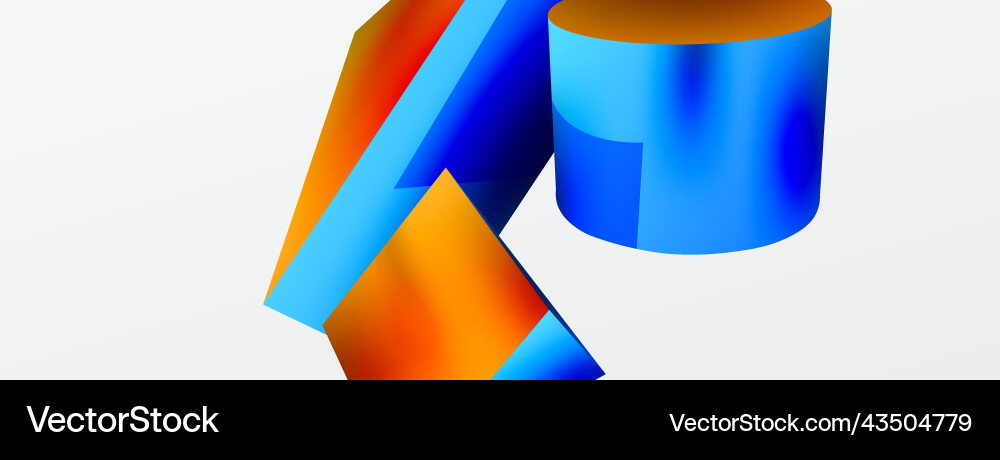 3d abstract background shapes triangle 3d abstract background shapes triangle vector image