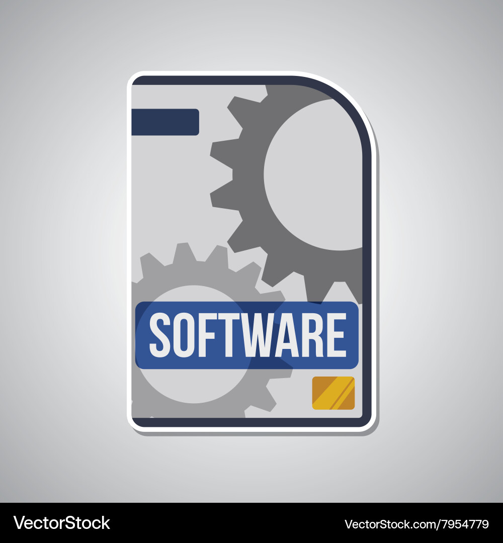 Development and software design vector image