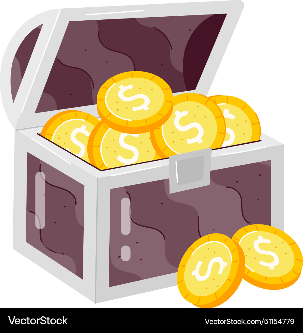 Finance flat stickers Royalty Free Vector Image