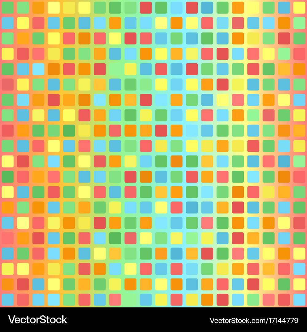 Square pattern seamless gradient texture vector image
