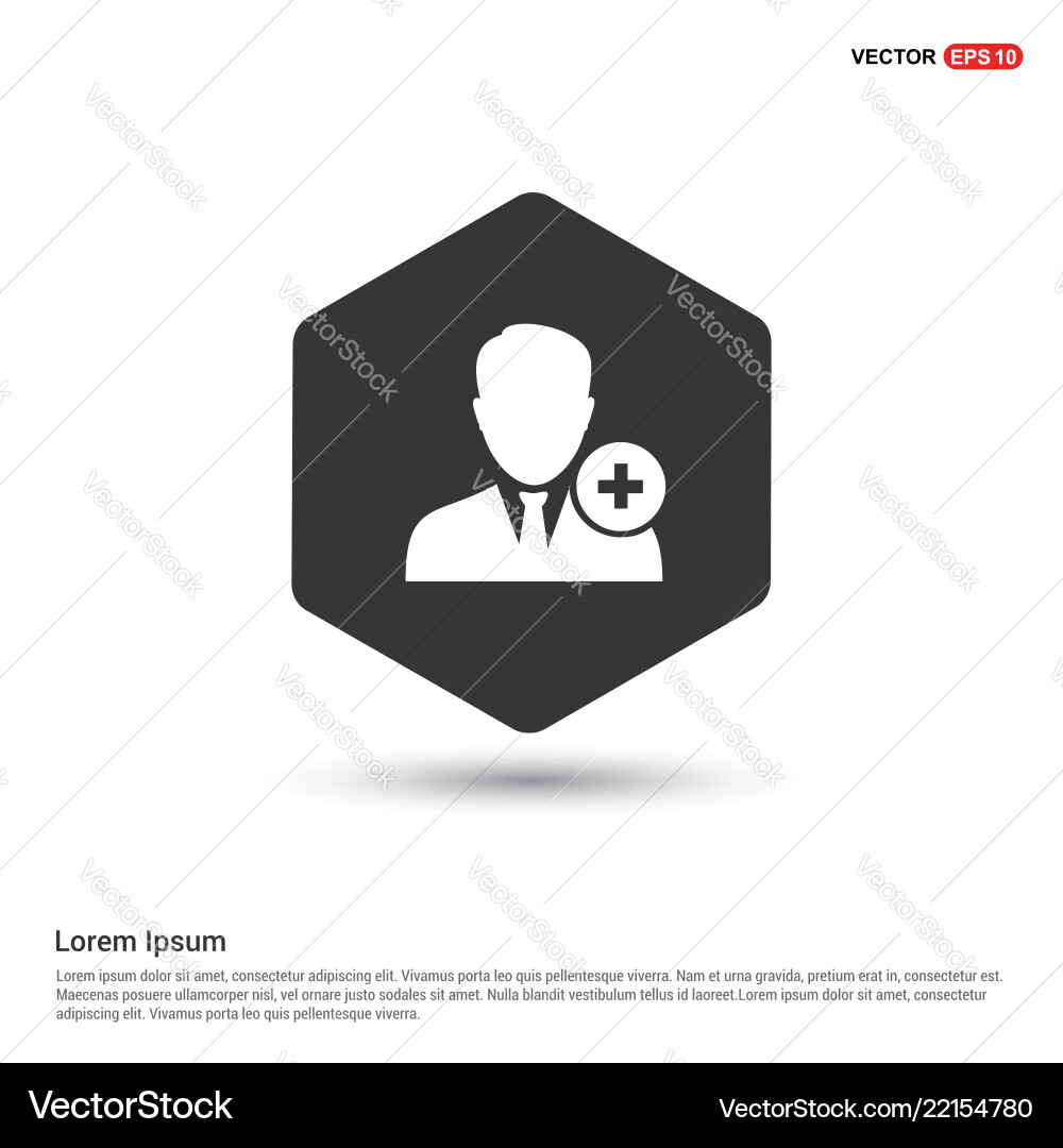Add user icon Vector Image