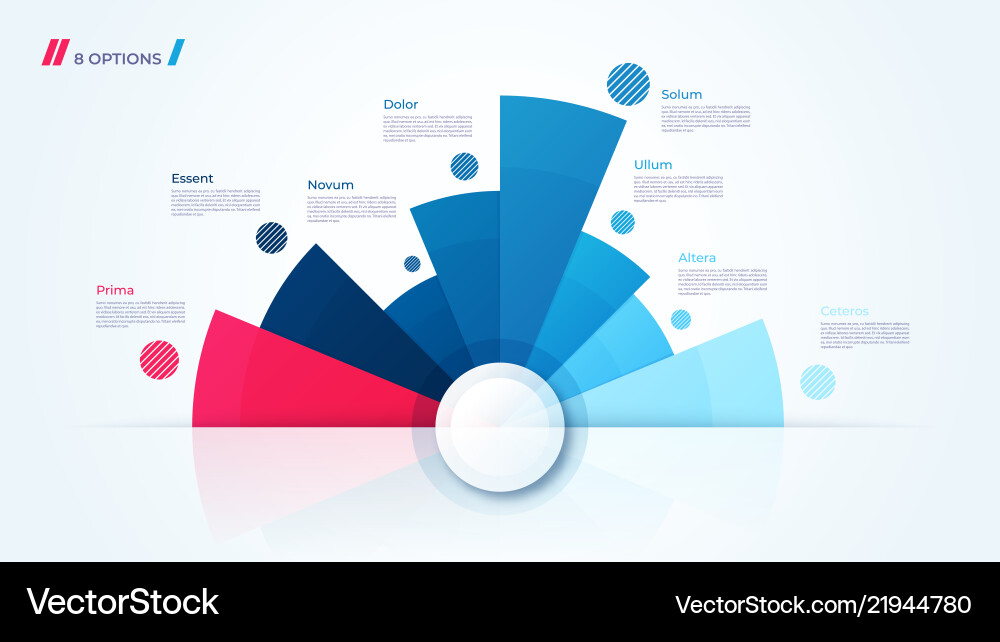 Circle chart design template for creating Circle chart design template for creating vector image