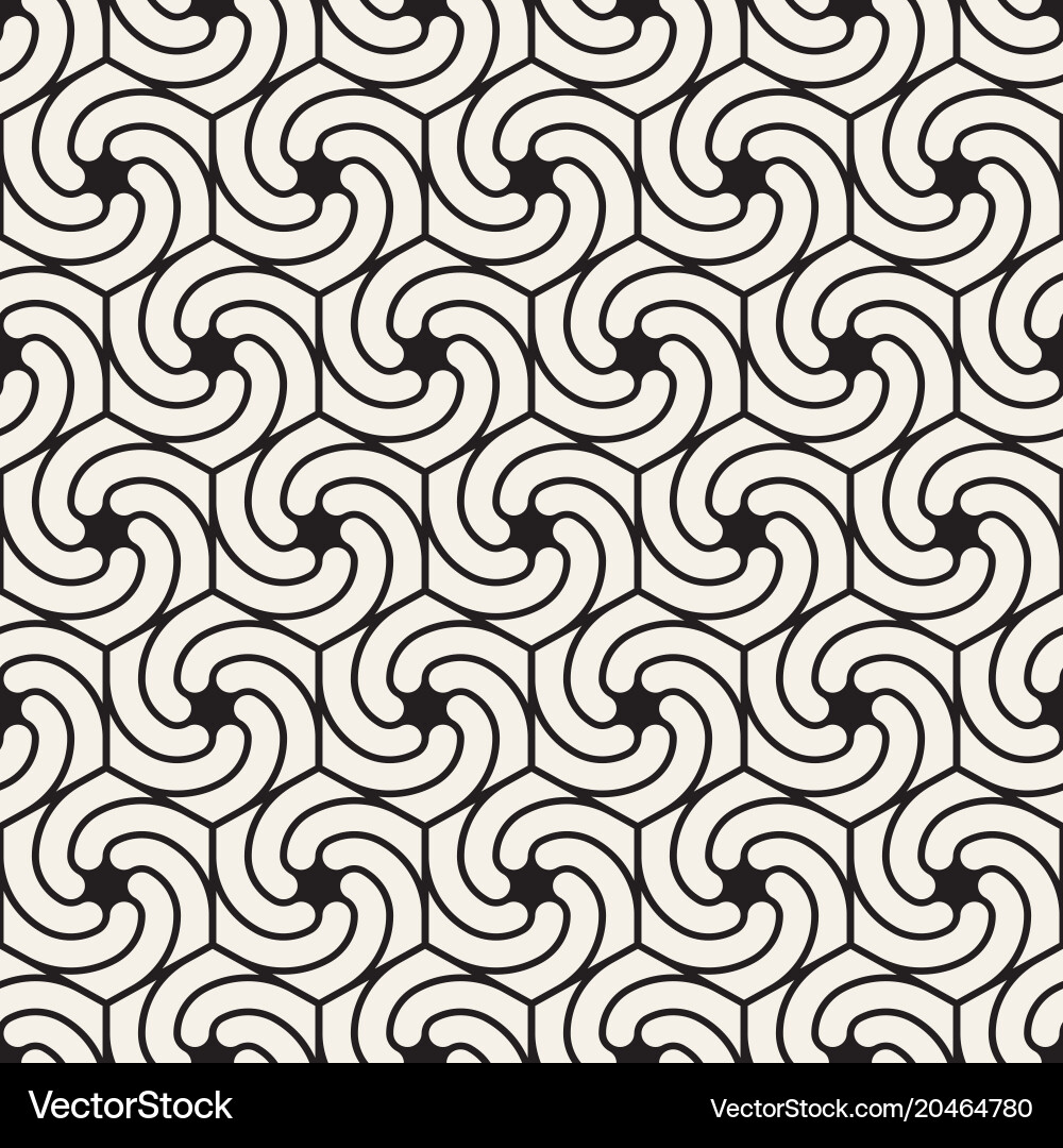 Hexagonal Abstract Pattern vector image