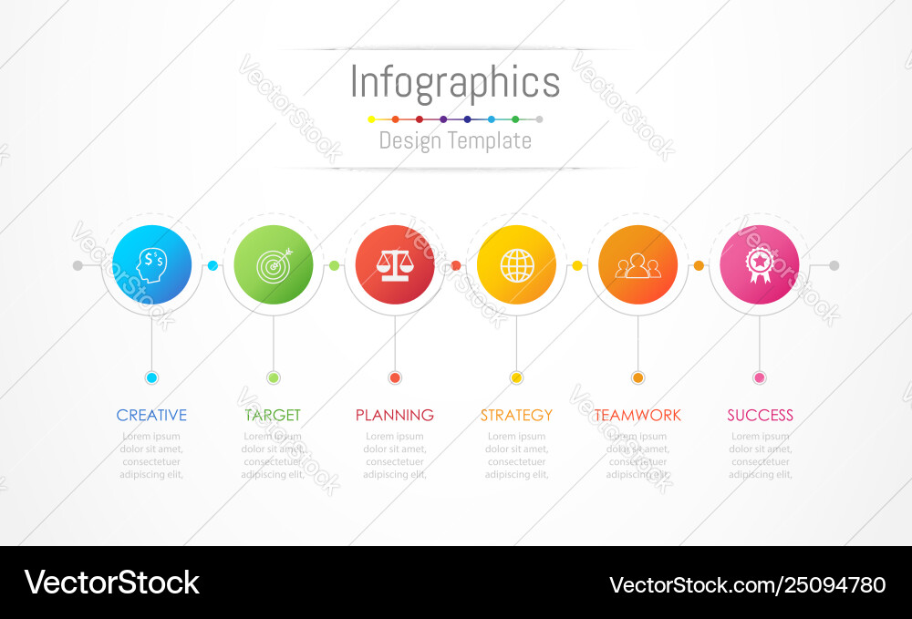 Infographic Elements & Data Visualization vector image