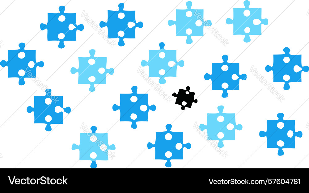 Blue abstract geometric snowflake pattern design Vector Image