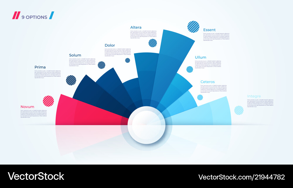 Circle chart design template for creating Circle chart design template for creating vector image