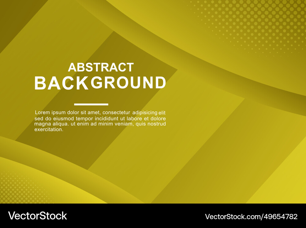 Paper layer yellow abstract background use Vector Image