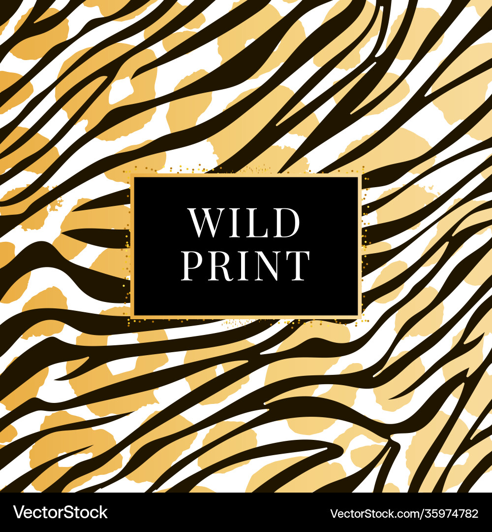 Seamless zebra pattern wild print Seamless zebra pattern wild print vector image