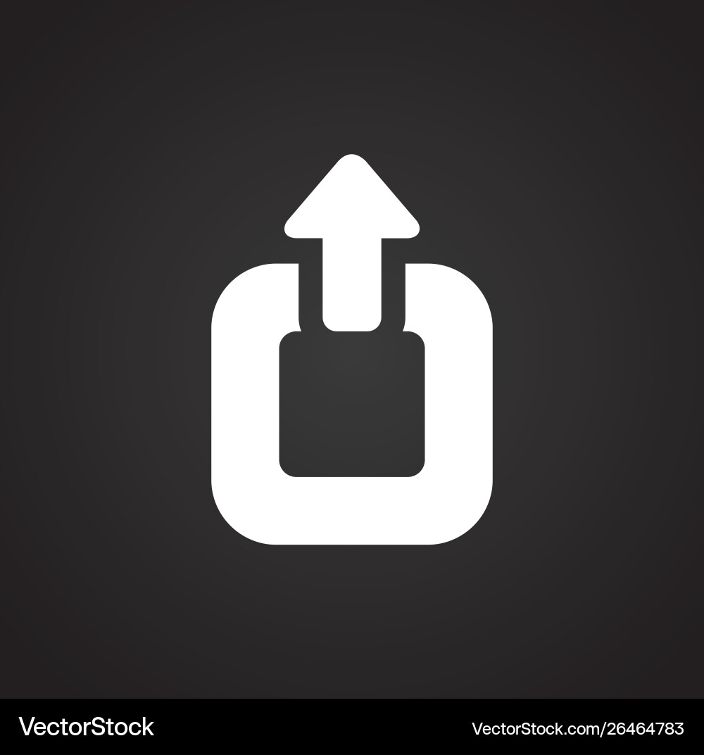 Option button icon on background for graphic Option button icon on background for graphic vector image