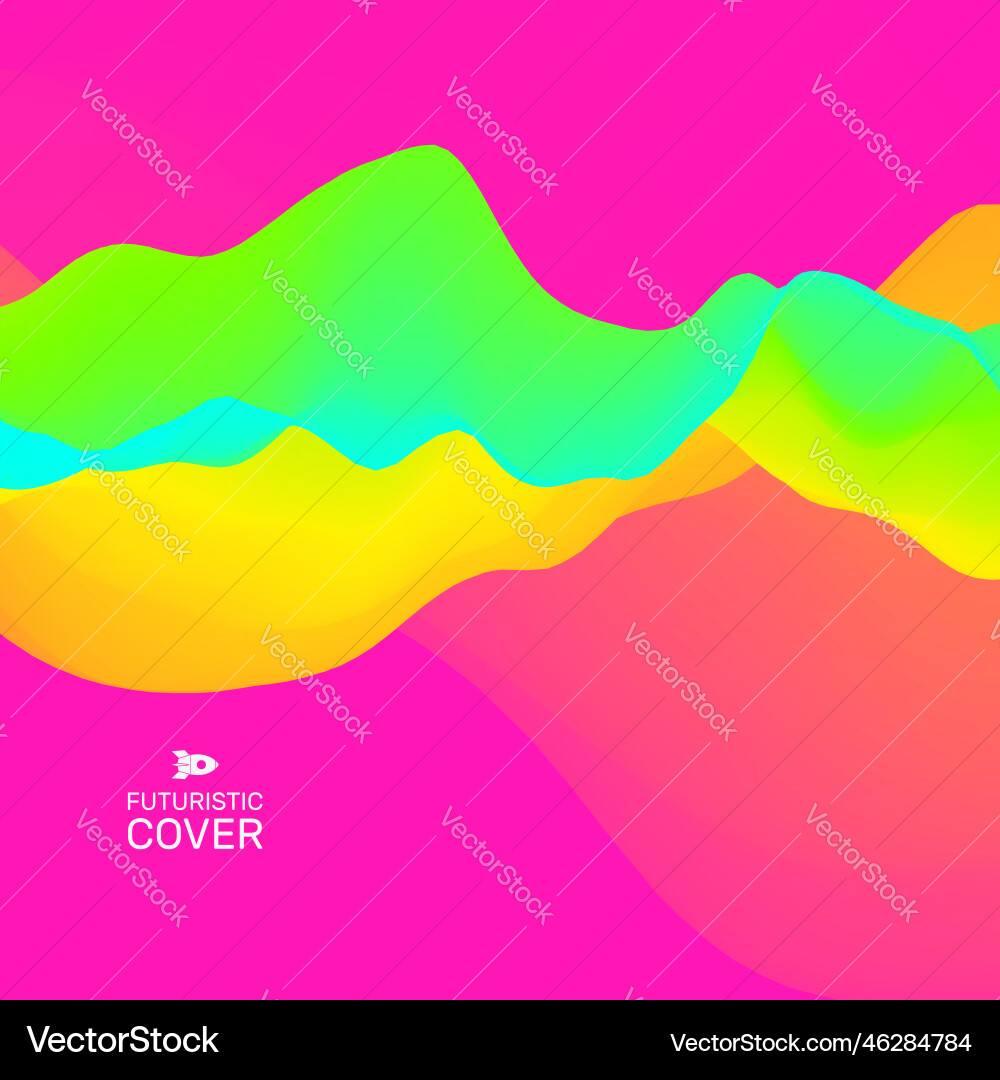 Abstract background dynamic effect futuristic Abstract background dynamic effect futuristic vector image