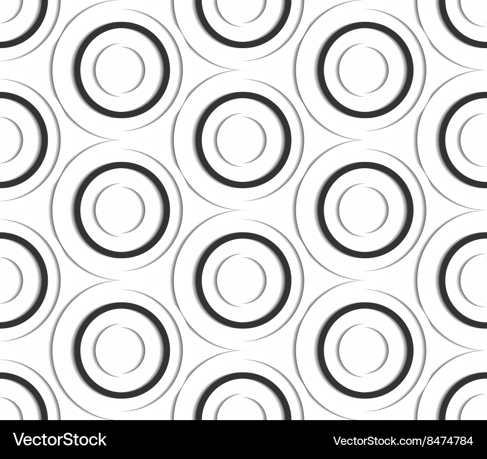 Abstract Circle Pattern Vector Image
