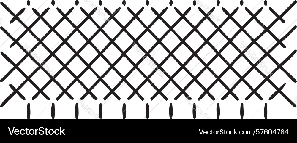 Intersecting line grid mesh seamless pattern vector image