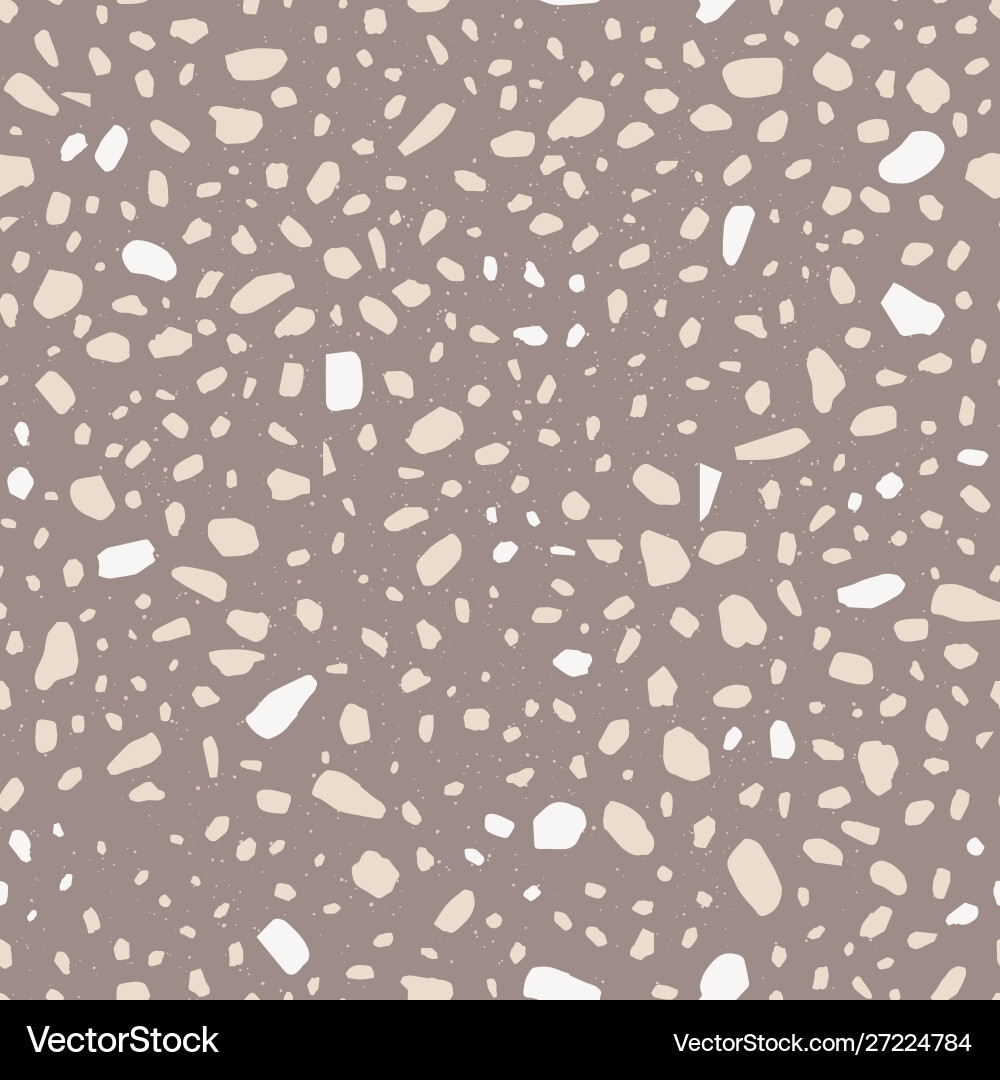 Terrazzo Pattern - Stone Fragment Texture vector image