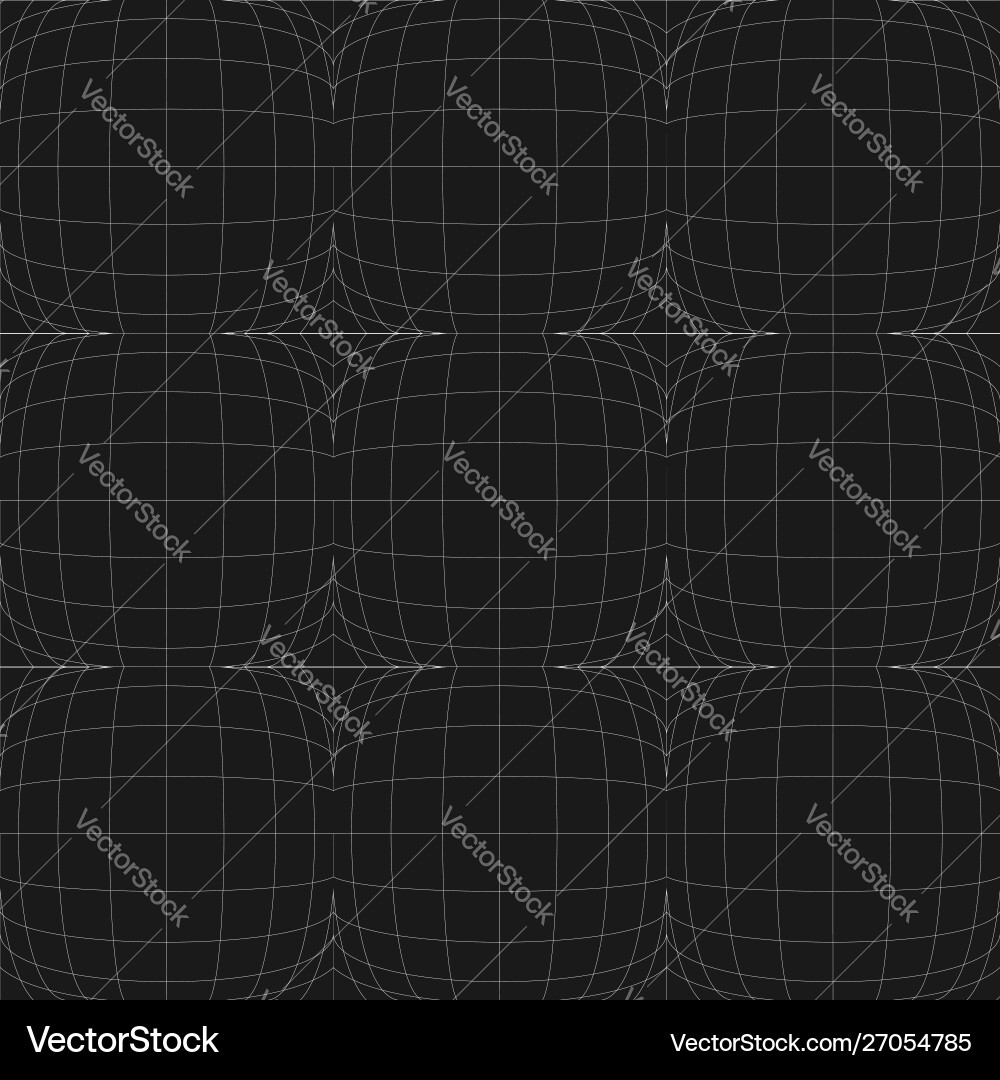 3d circular burst convex globe sphere orb distort 3d circular burst convex globe sphere orb distort Vector Image